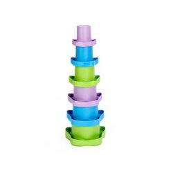 Green Toys stapelbekers toren