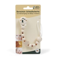 Grunspecht houten speenketting verpakking