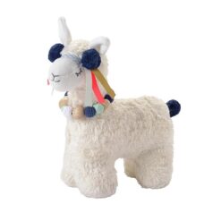 Kikadu muziekknuffel lama blauw