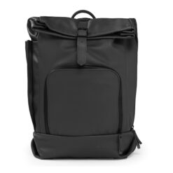Dusq_FamilyBag_Leer_NightBlack_Voorkant