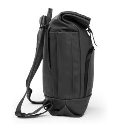 Dusq_FamilyBag_Leer_NightBlack_Zijkant