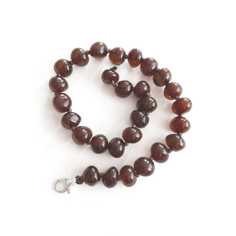 Armband barnsteen - Cherry | 19 cm
