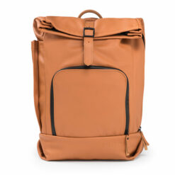 Dusq family bag | leer - sunset cognac