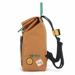 dusq-mini-bag-cognac-zijkant