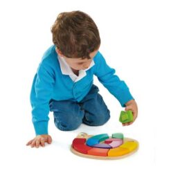 Tender Leaf Toys Puzzel Kleur me gelukkig