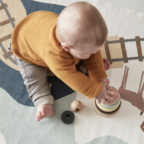 Kid's Concept houten stapeltoren ringen NEO