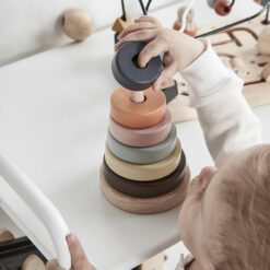 Kid's Concept houten stapeltoren ringen NEO