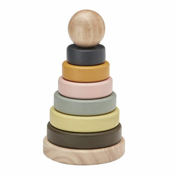 Kid's Concept houten stapeltoren ringen NEO