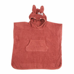 kikadu-poncho-konijn-roest
