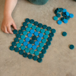 Grapat Mandala small blue coins