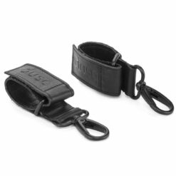 Dusq leren stroller straps – black