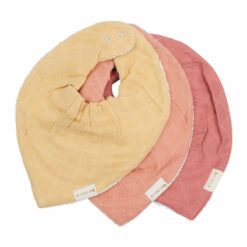 Fabelab Bandana Slab 3-pak - Pastel Flower