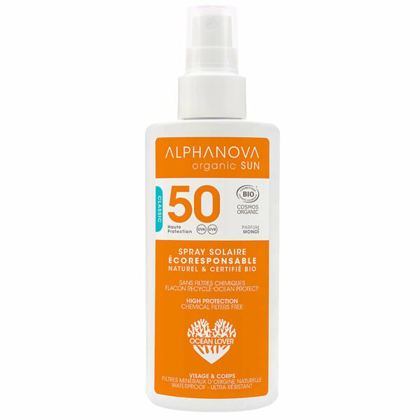 Alphanova sun zonnebrand spray SPF 50