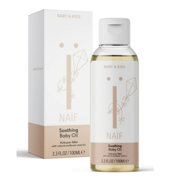 naif soothing baby oil