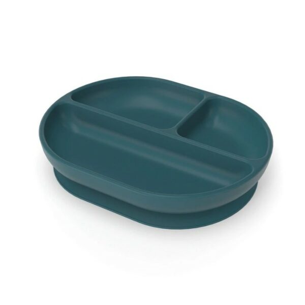 Ekobo Silicone Vakjesbord blue met zuignap