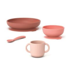 Ekobo Silicone Baby serviesset coral