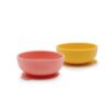 Ekobo Silicone Kom met zuignap 2-pak