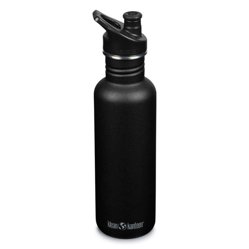 Klean Kanteen met sportcap 800 ml | Diverse kleuren - Shale Black