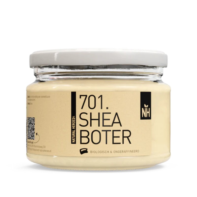 Natural Heroes Shea butter | Biologisch & Ongeraffineerd - 250 ml