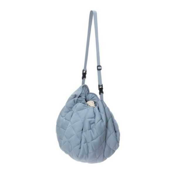 Play & Go Babymatje/Opbergzak Dusty Blue