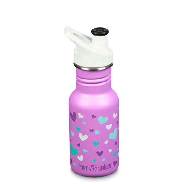 Klean Kanteen Kid Sportfles 355 ml - Hearts