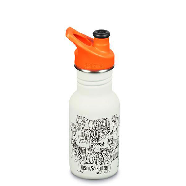 Klean Kanteen Kid Sportfles 355 ml - Tigers