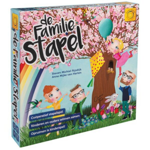 Sunny Games Coöperatief bordspel Familie stapel! | 4+