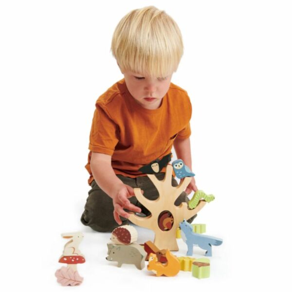 Tender Leaf Toys Stapeltoren bos