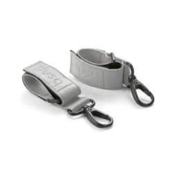 Dusq leren stroller straps – grey