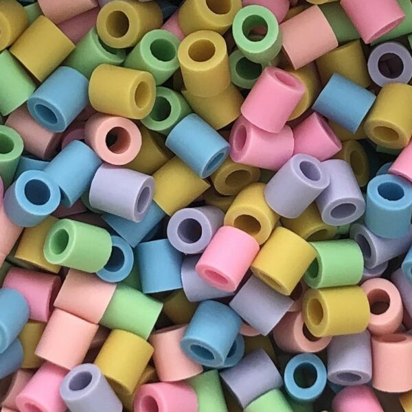 Nabbi BioBeads strijkkralen 1000 kralen pastel