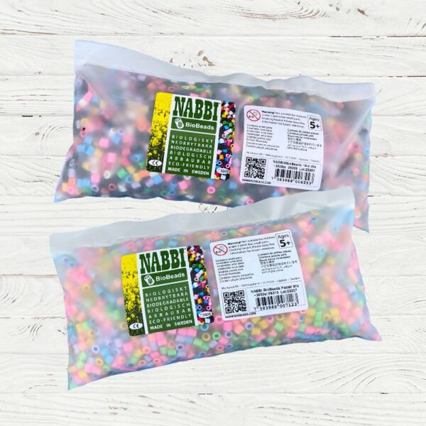 Nabbi BioBeads strijkkralen 3000 kralen | Diverse kleuren