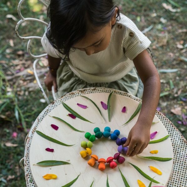 Grapat Mandala Rainbow Mushrooms