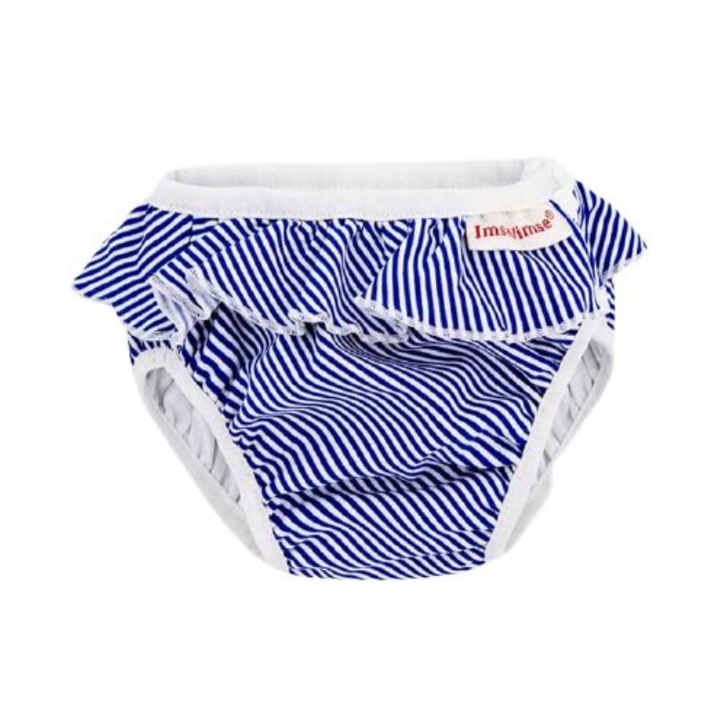 Vimse wasbare zwemluier | Blue Stripes - alleen nog in S & L - L