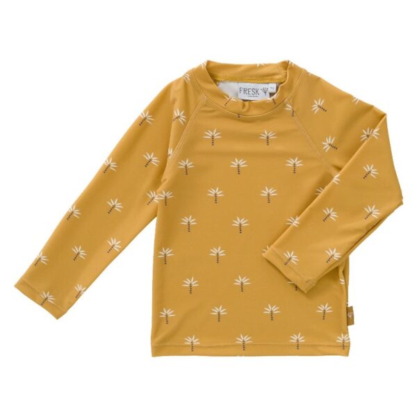 Fresk UV top longsleeve Palmtree Ochre