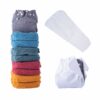Popolini MaxiSnap Wasbare luier set - bio katoen | Multicolor