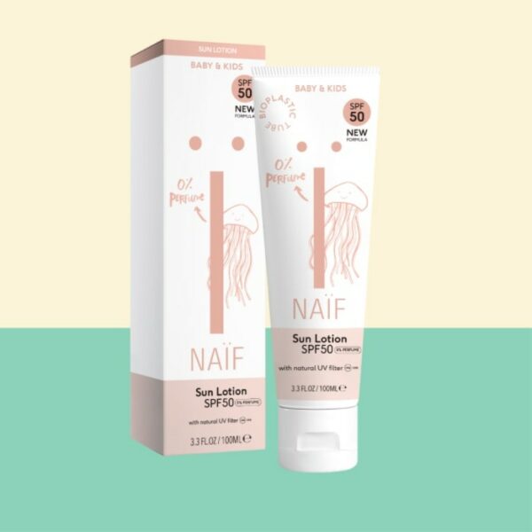 Naïf Sunlotion baby & Kids SPF 50 - Parfumvrij