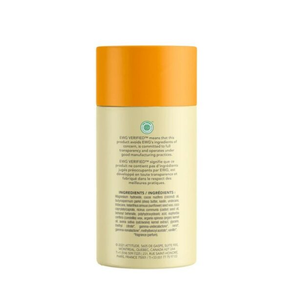 Attitude natuurlijke deodorant sensitive - argan Olie