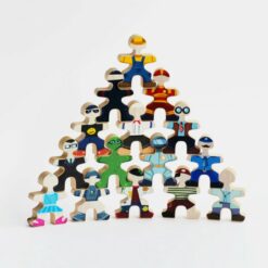 Flockmen personalisation sticker set