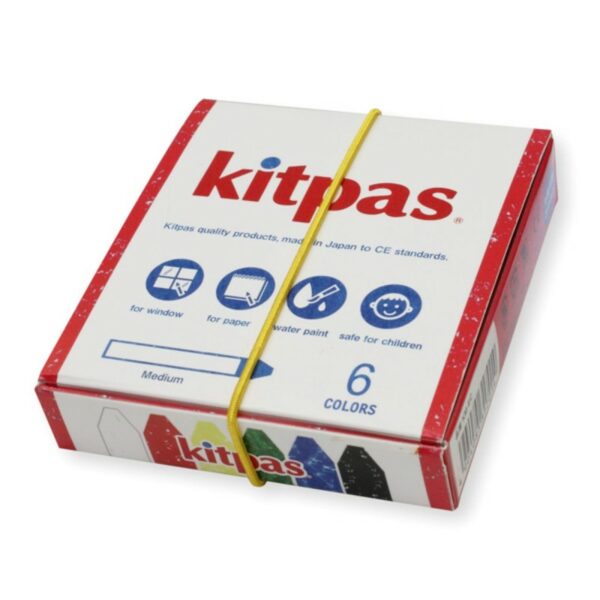 Kitpas medium rijstwax krijt