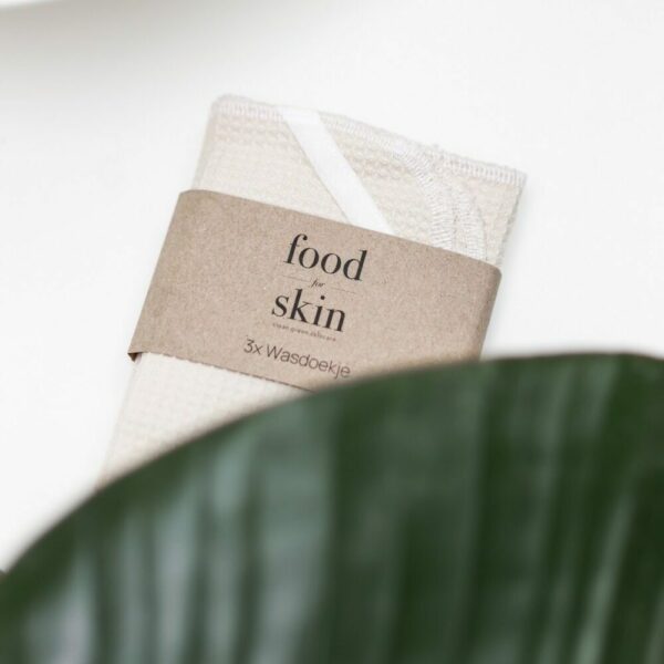 food for skin wasdoekjes set