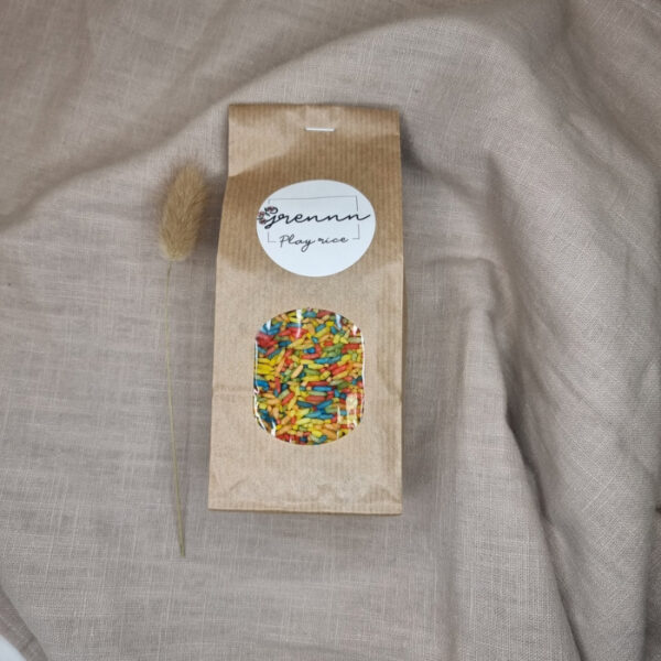 Grennn Speelrijst Mix Regenboog | 250 gram