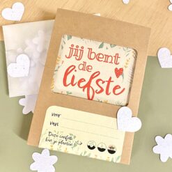 BLOOM your message Cadeaudoosje - Jij bent de liefste