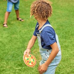 pizza frisbee siliconen kind