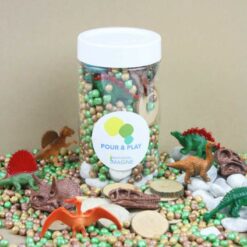 Pour & Play Sensory Mix Jurassic Park