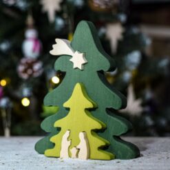 Bumbu Toys Kerstboom puzzel