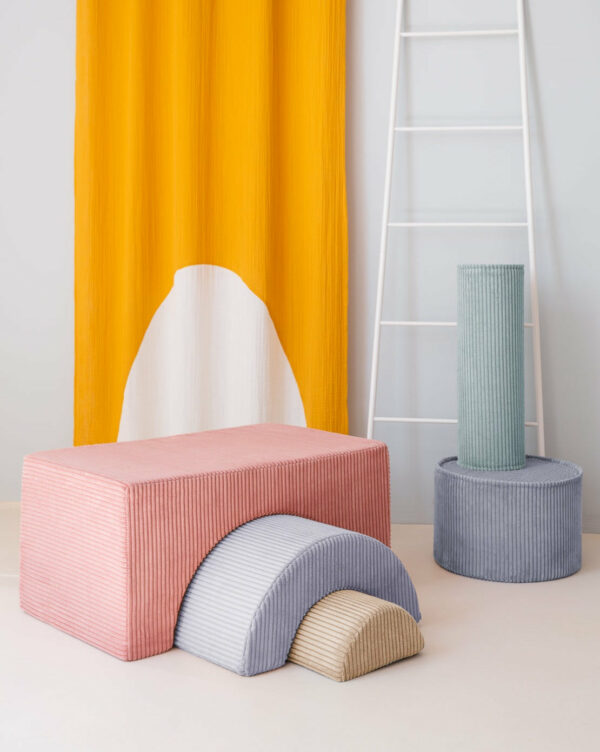 Wigiwama Rainbow Playset - Pink Mousse Rib - Afbeelding 2