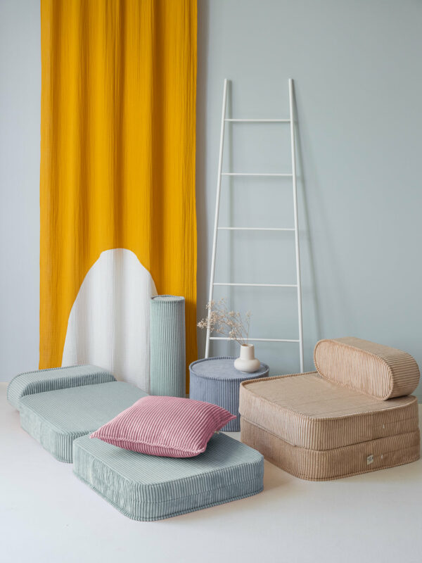Wigiwama Flip Stoel - Peppermint Green Rib - Afbeelding 2