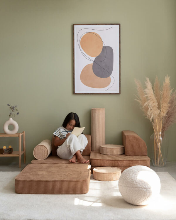 Wigiwama Settee Sofa - Toffee Rib - Afbeelding 5