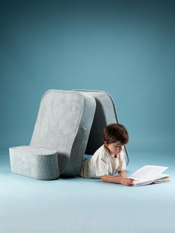 Wigiwama Flip Stoel - Peppermint Green Rib - Afbeelding 5