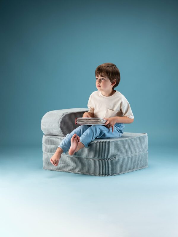 Wigiwama Flip Stoel - Peppermint Green Rib - Afbeelding 7